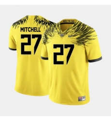 Men Oregon Ducks Terrance Mitchell College Football Yellow Jersey Men Oregon Ducks Terrance Mitchell College Football Yellow Jersey