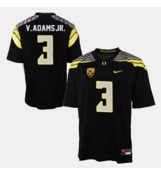 Men Oregon Ducks Vernon Adams College Football Black Jersey Men Oregon Ducks Vernon Adams College Football Black Jersey