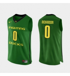 Men Oregon Ducks Will Richardson Apple Green Authentic College Basketball Jersey Men Oregon Ducks Will Richardson Apple Green Authentic College Basketball Jersey