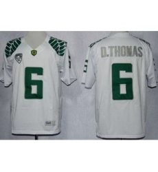 Oregon Duck 6 De'Anthony Thomas White Limited NCAA Jerseys Oregon Duck 6 De'Anthony Thomas White Limited NCAA Jerseys