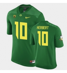 Youth Oregon Ducks Justin Herbert #10 Green Game Football Jersey Youth Oregon Ducks Justin Herbert #10 Green Game Football Jersey