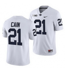 penn state nittany lions noah cain white college football men jersey penn state nittany lions noah cain white college football men jersey
