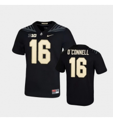 Men Purdue Boilermakers Aidan O'Connell Game Football Black Jersey Men Purdue Boilermakers Aidan O'Connell Game Football Black Jersey
