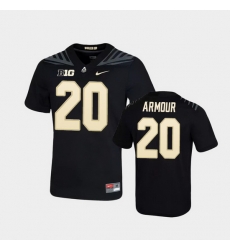 Men Purdue Boilermakers Alfred Armour Game Football Black Jersey Men Purdue Boilermakers Alfred Armour Game Football Black Jersey