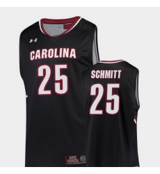 Men South Carolina Gamecocks Christian Schmitt Black Replica College Basketball Jersey Men South Carolina Gamecocks Christian Schmitt Black Replica College Basketball Jersey