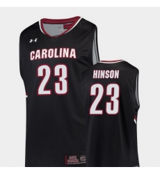 Men South Carolina Gamecocks Evan Hinson Black Replica College Basketball Jersey Men South Carolina Gamecocks Evan Hinson Black Replica College Basketball Jersey