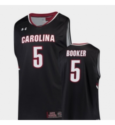 Men South Carolina Gamecocks Frank Booker Black Replica College Basketball Jersey Men South Carolina Gamecocks Frank Booker Black Replica College Basketball Jersey