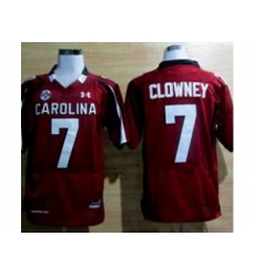 Under Armour South Carolina Javedeon Clowney #7 New SEC Patch NCAA Football - Maroon Under Armour South Carolina Javedeon Clowney #7 New SEC Patch NCAA Football - Maroon