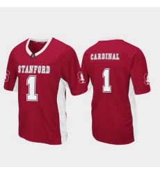 Men Stanford Cardinal 1 Cardinal Max Power Football Jersey Men Stanford Cardinal 1 Cardinal Max Power Football Jersey