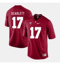 Men Stanford Cardinal Brennan Scarlett College Football Cardinal Jersey Men Stanford Cardinal Brennan Scarlett College Football Cardinal Jersey