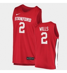Men Stanford Cardinal Bryce Wills College Basketball Red 2020 21 Jersey Men Stanford Cardinal Bryce Wills College Basketball Red 2020 21 Jersey