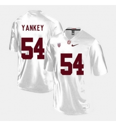 Men Stanford Cardinal David Yankey College Football White Jersey Men Stanford Cardinal David Yankey College Football White Jersey