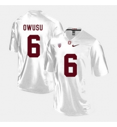 Men Stanford Cardinal Francis Owusu College Football White Jersey Men Stanford Cardinal Francis Owusu College Football White Jersey