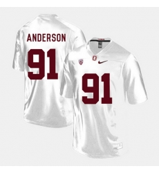 Men Stanford Cardinal Henry Anderson College Football White Jersey Men Stanford Cardinal Henry Anderson College Football White Jersey