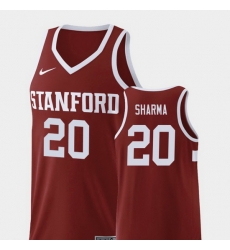 Men Stanford Cardinal Josh Sharma Wine Replica College Basketball Jersey Men Stanford Cardinal Josh Sharma Wine Replica College Basketball Jersey