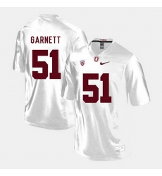 Men Stanford Cardinal Joshua Garnett College Football White Jersey Men Stanford Cardinal Joshua Garnett College Football White Jersey