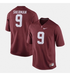 Men Stanford Cardinal Richard Sherman Alumni Football Game Cardinal Jersey Men Stanford Cardinal Richard Sherman Alumni Football Game Cardinal Jersey