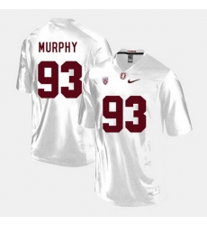 Men Stanford Cardinal Trent Murphy College Football White Jersey Men Stanford Cardinal Trent Murphy College Football White Jersey