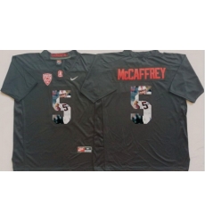 Stanford Cardinal 5 Christian McCaffrey Black Portrait Number College Jersey Stanford Cardinal 5 Christian McCaffrey Black Portrait Number College Jersey