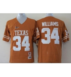 Men Texas Longhorns Ricky Williams #34 Orange College Stitched Jersey Men Texas Longhorns Ricky Williams #34 Orange College Stitched Jersey