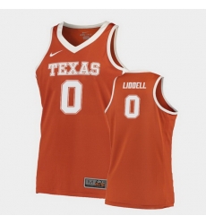 Texas Longhorns Gerald Liddell Orange Road Men'S Jersey Texas Longhorns Gerald Liddell Orange Road Men'S Jersey