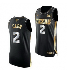 Texas Longhorns Marcus Carr Black Golden Edition 2021 Top Transfers Jersey Texas Longhorns Marcus Carr Black Golden Edition 2021 Top Transfers Jersey