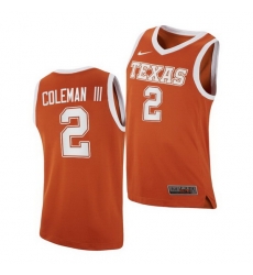 Texas Longhorns Matt Coleman Iii Orange Replica Texas Longhorns Jersey Texas Longhorns Matt Coleman Iii Orange Replica Texas Longhorns Jersey