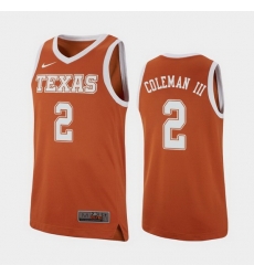 Texas Longhorns Matt Coleman Iii Texas Orange Replica Men'S Jersey Texas Longhorns Matt Coleman Iii Texas Orange Replica Men'S Jersey