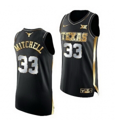 Texas Longhorns Tre Mitchell Black Golden Edition 2021 Top Transfers Jersey Texas Longhorns Tre Mitchell Black Golden Edition 2021 Top Transfers Jersey
