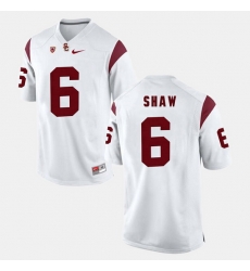 Men Usc Trojans Josh Shaw Pac 12 Game White Jersey Men Usc Trojans Josh Shaw Pac 12 Game White Jersey