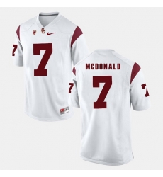Men Usc Trojans T.J. Mcdonald Pac 12 Game White Jersey Men Usc Trojans T.J. Mcdonald Pac 12 Game White Jersey