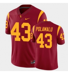 Men Usc Trojans Troy Polamalu College Football Cardinal Alumni Player Game Jersey Men Usc Trojans Troy Polamalu College Football Cardinal Alumni Player Game Jersey