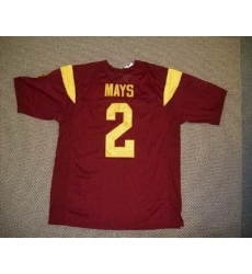 Trojans #2 Taylor Mays Red Embroidered NCAA Jersey Trojans #2 Taylor Mays Red Embroidered NCAA Jersey