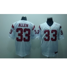 Trojans #33 Marcus Allen White Embroidered NCAA Jersey Trojans #33 Marcus Allen White Embroidered NCAA Jersey