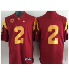 USC Trojans #2 Robert Woods Red Stitched NCAA Jersey USC Trojans #2 Robert Woods Red Stitched NCAA Jersey
