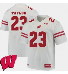 Men Wisconsin Badgers Jonathan Taylor White Alumni Football Game Ncaa 2018 Jersey Men Wisconsin Badgers Jonathan Taylor White Alumni Football Game Ncaa 2018 Jersey