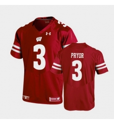 Men Wisconsin Badgers Kendric Pryor Replica Red Football Jersey Men Wisconsin Badgers Kendric Pryor Replica Red Football Jersey