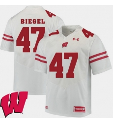 Men Wisconsin Badgers Vince Biegel White Alumni Football Game Ncaa 2018 Jersey Men Wisconsin Badgers Vince Biegel White Alumni Football Game Ncaa 2018 Jersey