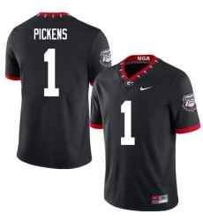 2020 Men #1 George Pickens Georgia Bulldogs Mascot 100th Anniversary College Football Jerseys Sale-B 2020 Men #1 George Pickens Georgia Bulldogs Mascot 100th Anniversary College Football Jerseys Sale-B