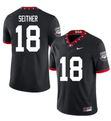 2020 Men #18 Brett Seither Georgia Bulldogs Mascot 100th Anniversary College Football Jerseys Sale-B 2020 Men #18 Brett Seither Georgia Bulldogs Mascot 100th Anniversary College Football Jerseys Sale-B