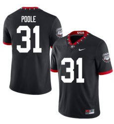 2020 Men #31 William Poole Georgia Bulldogs Mascot 100th Anniversary College Football Jerseys Sale-B 2020 Men #31 William Poole Georgia Bulldogs Mascot 100th Anniversary College Football Jerseys Sale-B