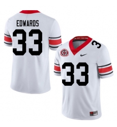 2020 Men #33 Daijun Edwards Georgia Bulldogs 1980 National Champions 40th Anniversary College Footba 2020 Men #33 Daijun Edwards Georgia Bulldogs 1980 National Champions 40th Anniversary College Footba