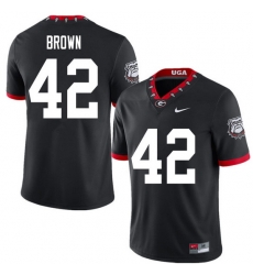 2020 Men #42 Matthew Brown Georgia Bulldogs Mascot 100th Anniversary College Football Jerseys Sale-B 2020 Men #42 Matthew Brown Georgia Bulldogs Mascot 100th Anniversary College Football Jerseys Sale-B