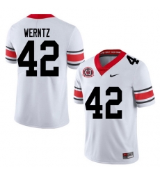 2020 Men #42 Mitchell Werntz Georgia Bulldogs 1980 National Champions 40th Anniversary College Footb 2020 Men #42 Mitchell Werntz Georgia Bulldogs 1980 National Champions 40th Anniversary College Footb