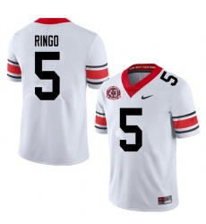 2020 Men #5 Kelee Ringo Georgia Bulldogs 1980 National Champions 40th Anniversary College Football 2020 Men #5 Kelee Ringo Georgia Bulldogs 1980 National Champions 40th Anniversary College Football