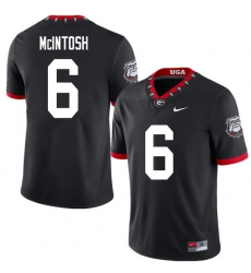2020 Men #6 Kenny McIntosh Georgia Bulldogs Mascot 100th Anniversary College Football Jerseys Sale-B 2020 Men #6 Kenny McIntosh Georgia Bulldogs Mascot 100th Anniversary College Football Jerseys Sale-B