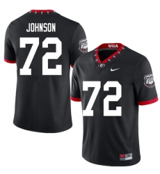 2020 Men #72 Netori Johnson Georgia Bulldogs Mascot 100th Anniversary College Football Jerseys Sale- 2020 Men #72 Netori Johnson Georgia Bulldogs Mascot 100th Anniversary College Football Jerseys Sale-