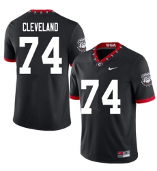 2020 Men #74 Ben Cleveland Georgia Bulldogs Mascot 100th Anniversary College Football Jerseys Sale-B 2020 Men #74 Ben Cleveland Georgia Bulldogs Mascot 100th Anniversary College Football Jerseys Sale-B