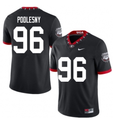 2020 Men #96 Jack Podlesny Georgia Bulldogs Mascot 100th Anniversary College Football Jerseys Sale-B 2020 Men #96 Jack Podlesny Georgia Bulldogs Mascot 100th Anniversary College Football Jerseys Sale-B