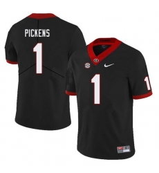 Men #1 George Pickens Georgia Bulldogs College Football Jerseys Sale-Black Men #1 George Pickens Georgia Bulldogs College Football Jerseys Sale-Black